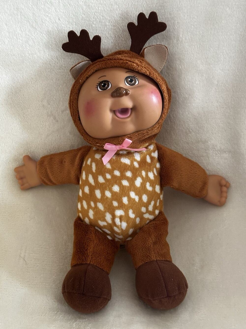 2015 Cabbage Patch Kids CPK Cuties Woodland Sage Deer Stuffed Plush Doll Collect